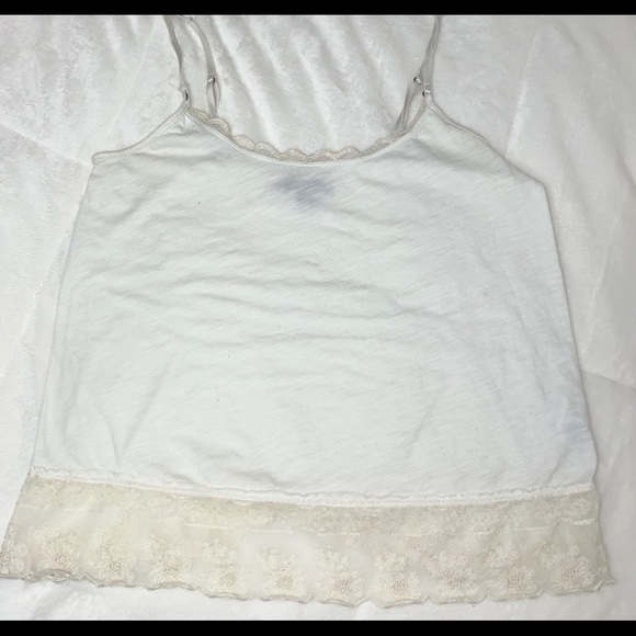 American Eagle Off-White Tank Top - Picture 2 of 3
